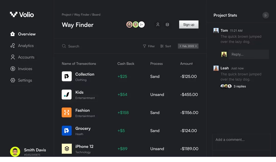 Dashboard